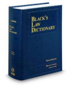 Blacks Dictionary Blacks Dictionary Standard