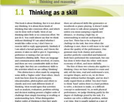 Thinking Skills Critical Thinking and Problem Solving Introductory