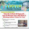 Lottery Master Formula