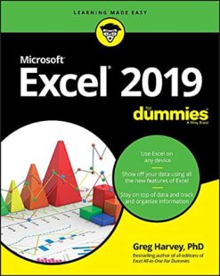 Excel 2019 For Dummies Book
